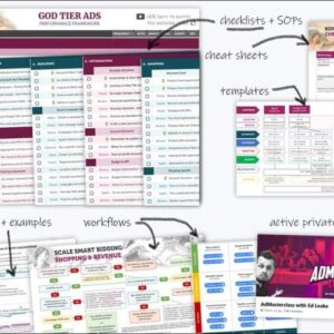 Ed Leake – God Tier Ads Framework + Bonuses + Update 1 + Update 2 + Update 3 Download