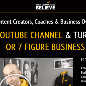 Evan Carmichael – Youtube Growth Bootcamp Download