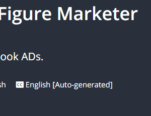 [GET] Facebook AD’s 101 By 7 Figure Marketer Jacob Handley – Udemy Download