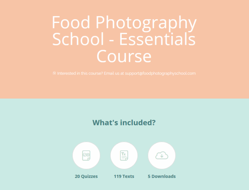 [SUPER HOT SHARE] Food Photography School – Essentials Course + Bonus Phone Course Download
