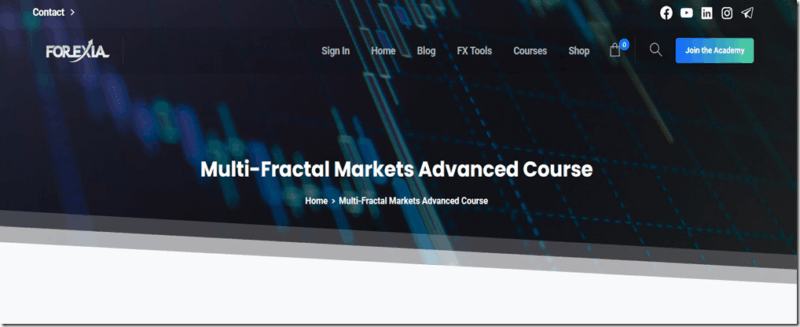 Forexiapro – Multi-Fractal Markets Advanced Course Download