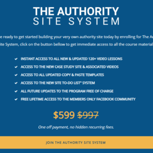 [SUPER HOT SHARE] Gael Breton & Mark Webster – The Authority Site System 2019 Download