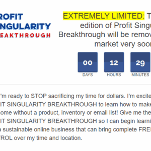 Gerry Cramer & Rob Jones – Profit Singularity BREAKTHROUGH – A.I. Powered Profits Download