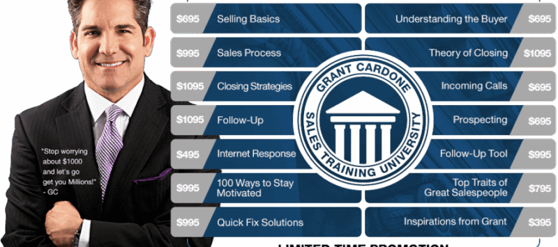 [SUPER HOT SHARE] Grant Cardone – Cardone University Download