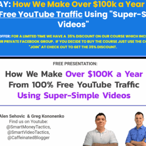 [SUPER HOT SHARE] Greg Kononenko – Jet Video Academy ( How We Make Over $100k a Year From 100% Free YouTube Traffic Using “Super-Simple Videos”) Download