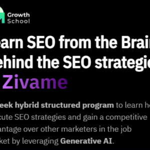 Growth School – SEO At Scale Course Download