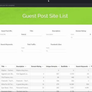 [GET] Guest Post Sites Club – Access 15,000+ Websites Download