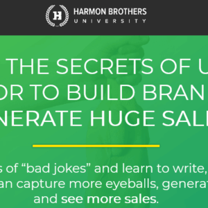 [SUPER HOT SHARE] Harmon Brothers – How To Make Your Ads Funny Download