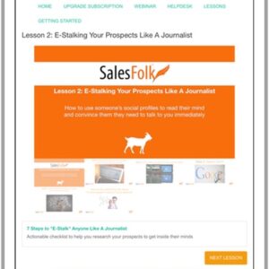 Heather R Morgan – Salesfolk – Cold Email Strategy for B2B Businesses Download
