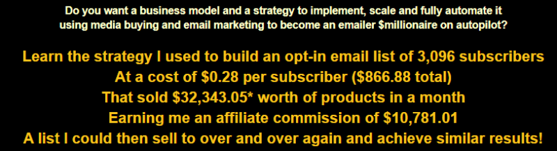 [STEP-BY-STEP METHOD] How to be an eMailer $Millionaire on Autopilot in 5 Steps Blueprint Free Download