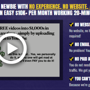 Your Easy Way Out – How to turn FREE videos into ,000s in profit…in your spare time Free Download