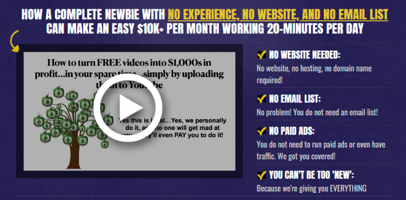Your Easy Way Out – How to turn FREE videos into $1,000s in profit…in your spare time Free Download