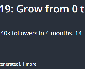 [GET] Instagram Marketing 2019: Grow from 0 to 40k in 4 months Download