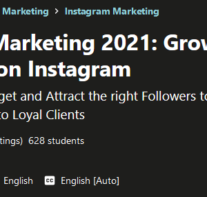 [GET] Instagram Marketing 2021: Growth and Promotion on Instagram Free Download