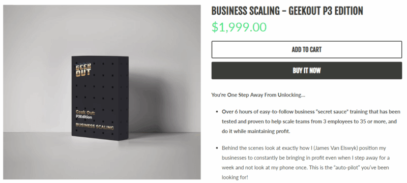 [SUPER HOT SHARE] James Van Elswyk – P3 Scaling System Download