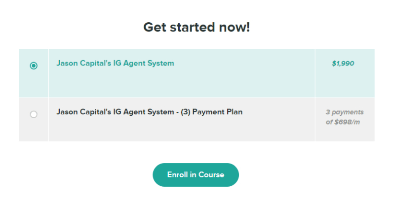 [SUPER HOT SHARE] Jason Capital – Instagram Agent System Download