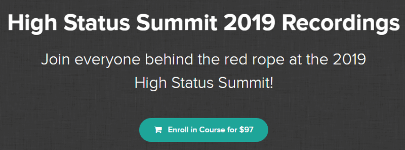 [SUPER HOT SHARE] Jason Capital – High Status Summit 2019 Recordings Download
