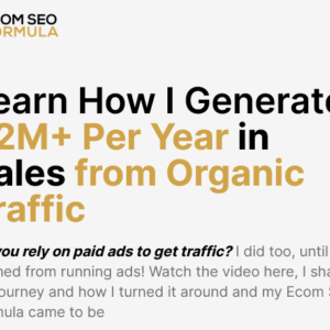 John Murphy – Ecom SEO Formula Download