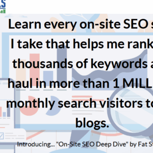 Jon Dykstra – On-Site SEO Deep-Dive Download
