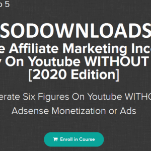 [SUPER HOT SHARE] Jordan Mackey – [NEW] Youtube Affiliate Marketing Income Exploder [2020 Edition] Download