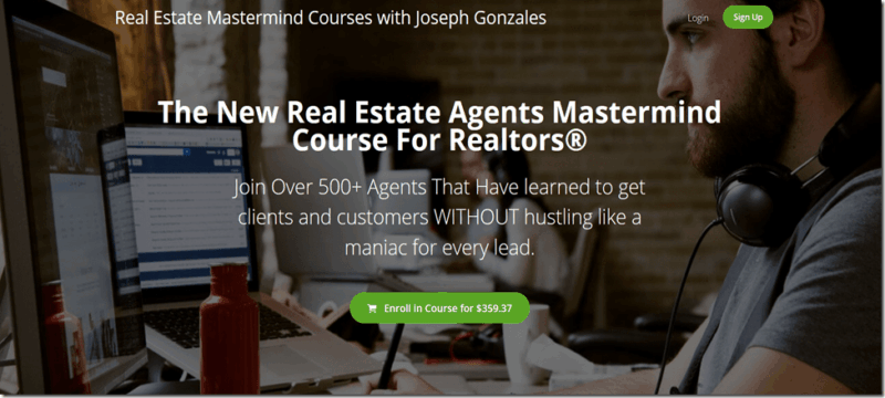 Joseph Gonzales – The New Real Estate Agents Mastermind Course For Realtors Download