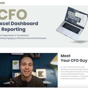 Josh Aharonoff – CFO Excel Dashboard & Reporting Download