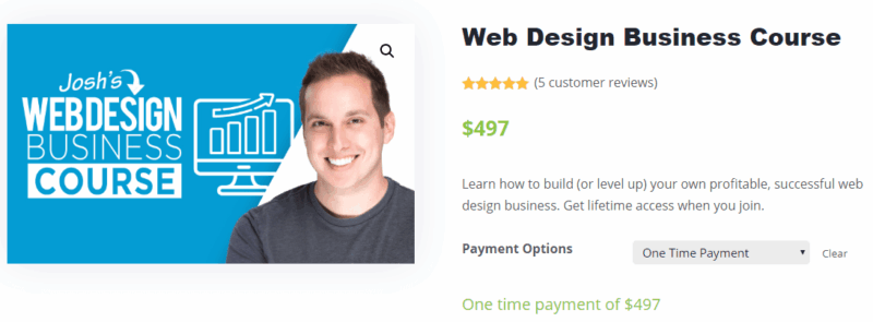 [SUPER HOT SHARE] Josh Hall – Web Design Business Course Download