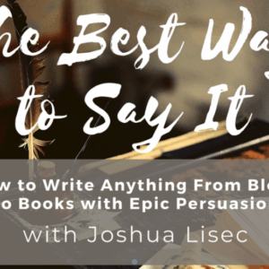 Joshua Lisec – The Best Way To Say It Download