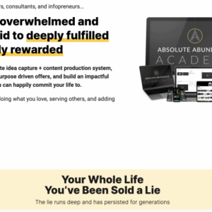 Justin C Scott – Absolute Abundance Academy (Cohort) Download