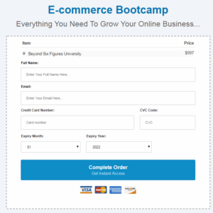[GET] Justin Woll – BeyondSixFigures E-Commerce Profit University Download