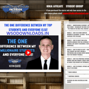 [SPECIAL OFFER] Kevin David – Facebook Ads Ninja Masterclass 2020