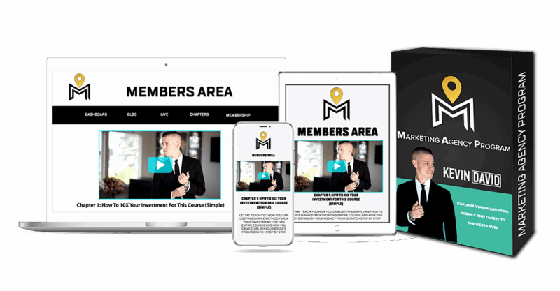 [SUPER HOT SHARE] Kevin David – Marketing Agency Program {MAP} Download