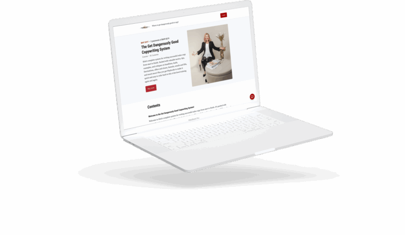 Kim Krause Schwalm – The Get Dangerously Good Copywriting System Download