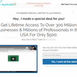 [SUPER HOT SHARE] LEADRABBIT.IO – US Business, Shopify and ClickFunnel Data Download