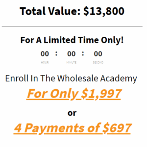 Larry Lubarsky – Wholesale Academy Update 3 Download