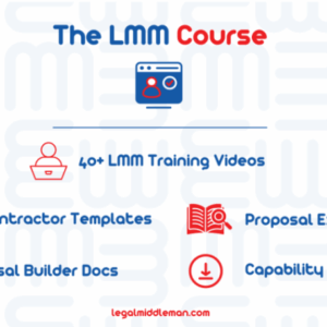 Learngovcon – The Legal Middleman Method (Course) Download