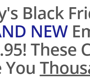 [GET] Lee Murray – BLACK FRIDAY: 30 BRAND NEW Promo Email Swipes! Download