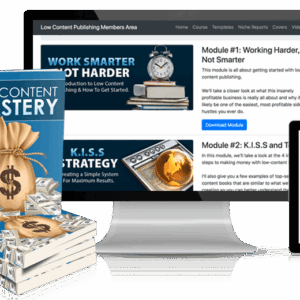 [GET] Low Content Publishing Mastery Download