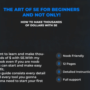 [METHOD] ⭐️The ART of SE How to Make Thousands of $$ Without ANY Invest ✅ Download
