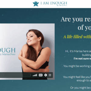 [SUPER HOT SHARE] Marisa Peer – I Am Enough Download