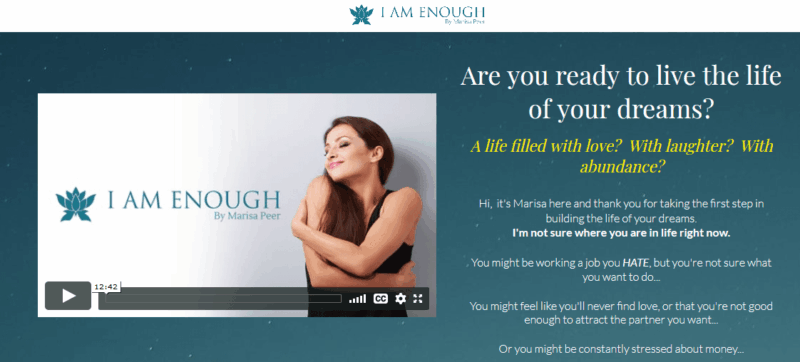 [SUPER HOT SHARE] Marisa Peer – I Am Enough Download