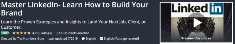 [GET] Master LinkedIn- Learn How to Build Your Brand Download