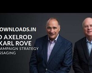 [SUPER HOT SHARE] MasterClass – David Axelrod and Karl RoveTeach Campaign Strategy and Messaging Download