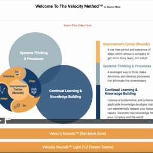 Mastery Mode – The Velocity Method Download