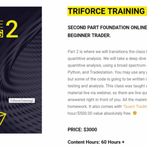 [SUPER HOT SHARE] Matthew Owens – Triforce Training Part 2 Download