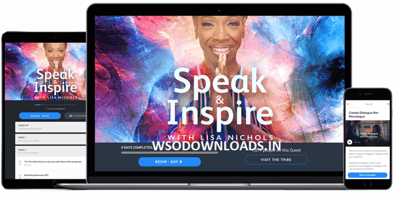 [SUPER HOT SHARE] Mindvalley – Lisa Nichols – Speak and Inspire Download