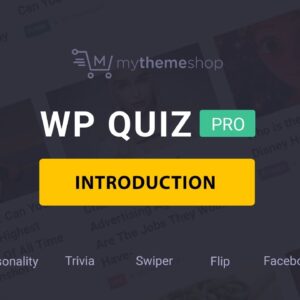 MyThemeShop WP Quiz Pro WordPress Plugin Free Download
