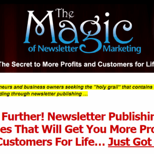 [GET] Newsletter Publishing Magic Download