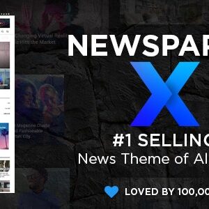 Newspaper – Blogs and Magazine WordPress Theme Free Download