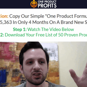 [SUPER HOT SHARE] Nick Peroni – One Product Profits Update Download